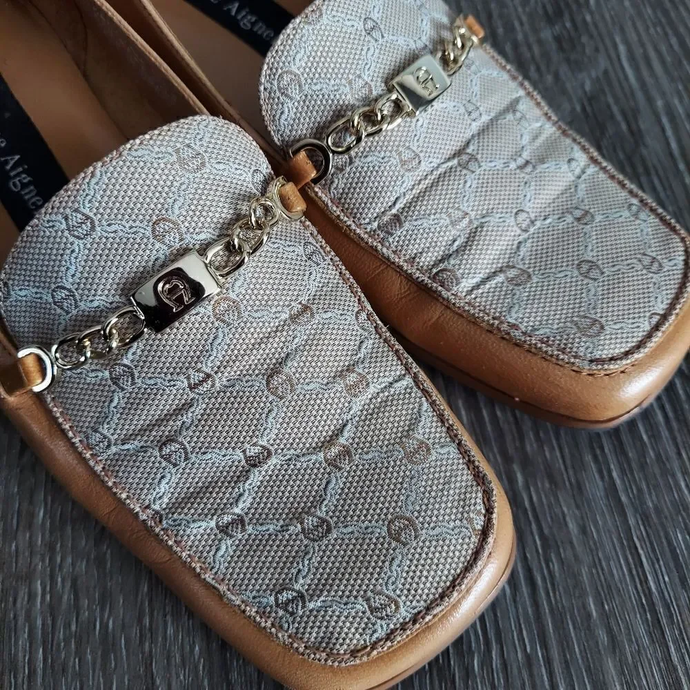 Etienne Aigner Keally Leather Loafers, Women 6M
